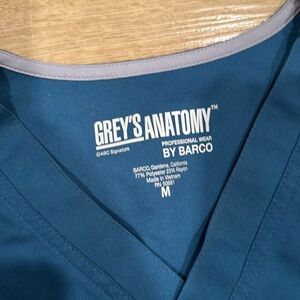 Greys Anatomy Scrub Set